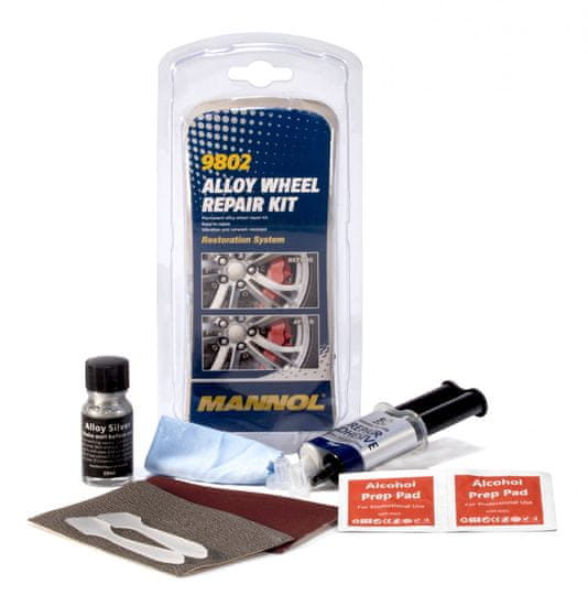 Mannol Alloy Wheel Repair Kit Komplet za popravak ALU felgi