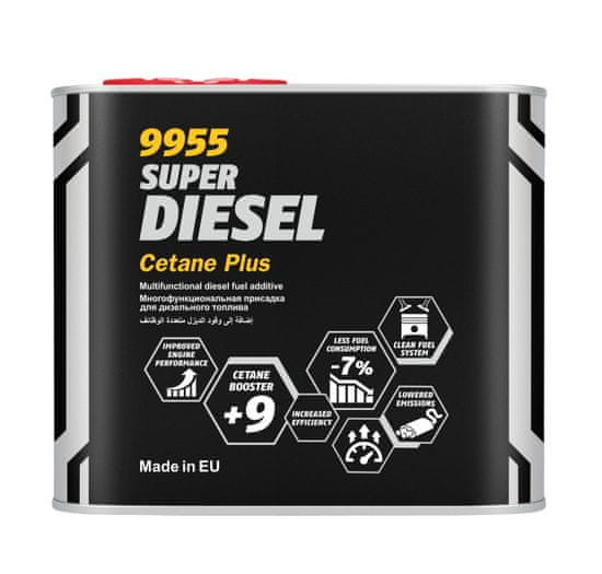 Mannol Super Diesel Cetane Plus višenamjenski aditiv za gorivo, 500 ml
