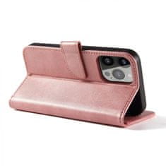 MG Magnet preklopna maska za iPhone 13 Pro Max, ružičasta