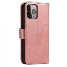 MG Magnet preklopna maska za iPhone 13 Pro Max, ružičasta
