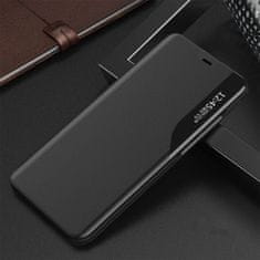MG Eco Leather View preklopna maska za iPhone 13 Pro Max, crno