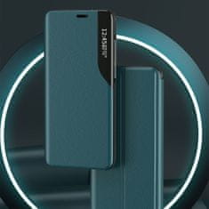 MG Eco Leather View preklopna maska za iPhone 13 Pro, plava