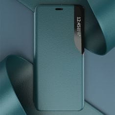 MG Eco Leather View preklopna maska za iPhone 13 Pro, plava