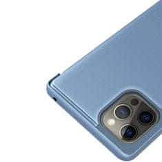 MG Clear View preklopna maska za iPhone 13 Pro, ružičasta