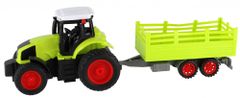 Teddies RC traktor s vučom, 38 cm, 27 MHz