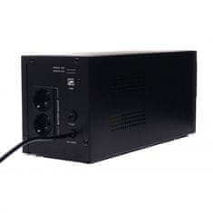 Kraft&Dele 1200W UPS neprekidno napajanje s LCD 2000VA