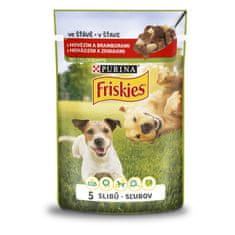 Friskies Adult s govedinom i krumpirom u umaku, 20 x 100 g