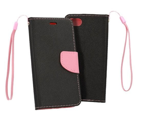  Fancy Diary maskica za Samsung Galaxy S20, preklopna, crno-ružičasta 