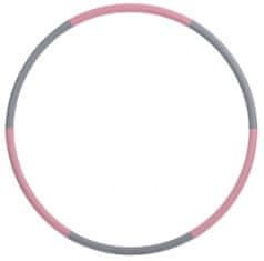 Hula-Hoop Power Ring obruč, promjera 90 cm, sivo-roza