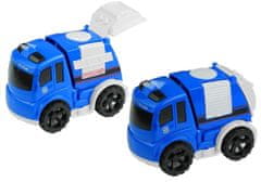 Lean-toys Baterijska policijska postaja + frikciona kola