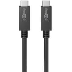 Goobay kabel za napajanje i sinkronizaciju, USB-C (M) / USB-C (M), 1m, 100W, PD (49255)