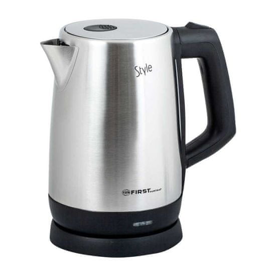 First Austria kuhalo za vodu Style, 1,7 l, 2200 W, nehrđajući čelik