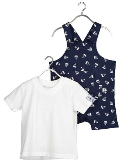 Blue Seven set majice i kratkih hlača za dječake Ship Ahoy (422157 X)