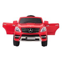 Ocie Mercedes ML350 automobil, 12 V, crvena (31955)