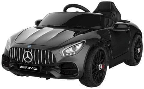 Ocie Mercedes GT automobil, 12 V, crni (38992)