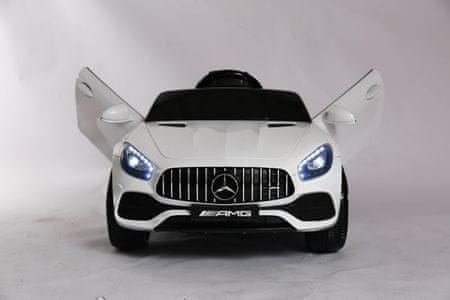 Ocie Mercedes GT automobil, 12V, bijeli (38985)