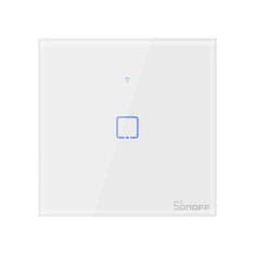 Sonoff T0EU1C-TX pametni zidni prekidač, Wi-Fi, jednostruki