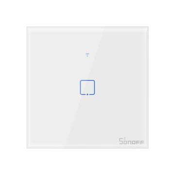 Sonoff T0EU1C-TX pametni zidni prekidač, Wi-Fi, jednostruki