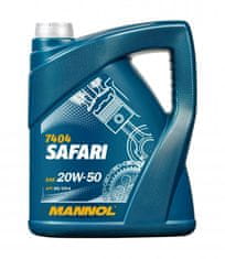 Mannol Safari 20W-50, motorno ulje, 5 l (MN7404-5)