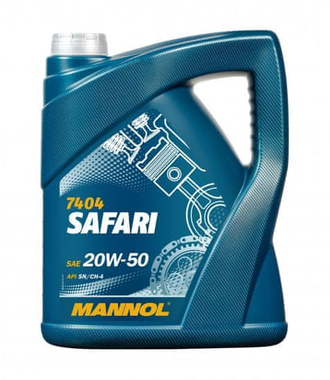 Mannol Safari 20W-50, motorno ulje, 5 l (MN7404-5)