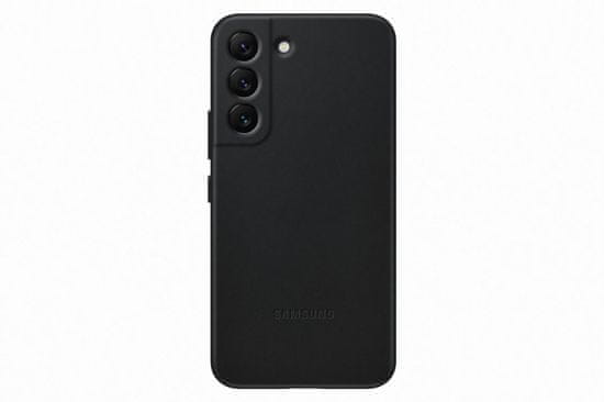 Samsung Galaxy S22+ maskica, kožna, crna (EF-VS906LBEGWW)