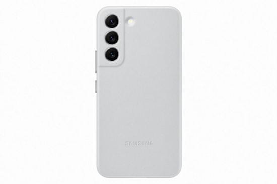 Samsung Galaxy S22 maskica, kožna, svijetlo siva (EF-VS901LJEGWW)