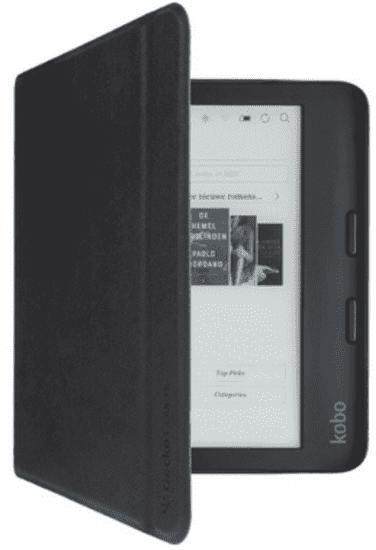 Gecko EasyClick maskica za Kobo Libra 2, crna (V4T56C1)