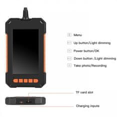 Secutek Industrijska inspekcijska kamera s LCD zaslonom U8MM43M – 5 m / 8 mm