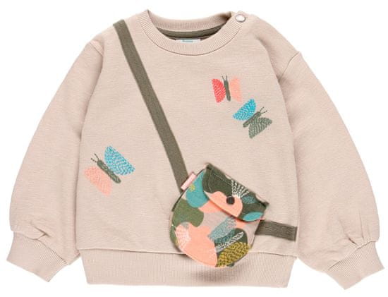 Boboli pulover za djevojčice s džepom Born To Be Wild (234010)