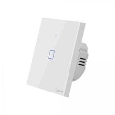 Sonoff T1EU1C-TX pametni zidni prekidač, Wi-Fi + RF433, jednostruki