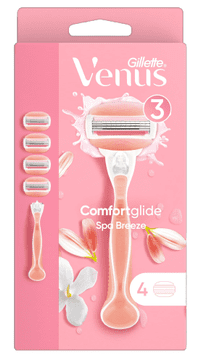 Gillette Brijač Gillette Venus ComfortGlide Spa Breeze - 4 glave za brijanje 
