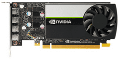 NVIDIA T1000 grafička kartica, 8GB GDDR6, PCIe 3.0 x16, 4x mDP-DP (VCNT1000-8GB-PB)