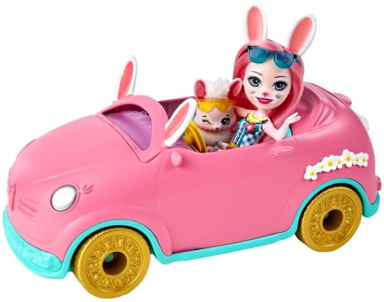 Mattel Enchantimals Zečji auto (HCF85)
