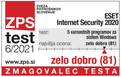 ESET Internet Security antivirusni softver, 2 licence, 1 godina (IS 2 BOX SLOSKI)