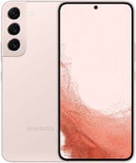 Samsung Galaxy S22 5G (S901) pametni telefon, 8 GB/128 GB, Pink Gold