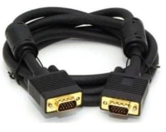 kabel VGA D-sub, 3 m, M/M, HQ 