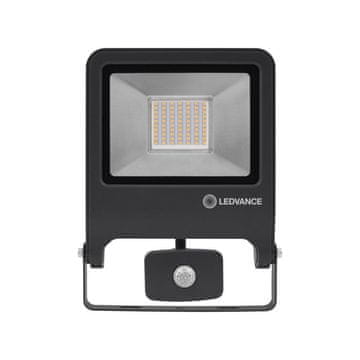 LEDVANCE Vanjski LED 50W reflektor sa senzorom IP44 crni