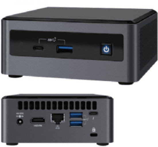 Intel NUC kit i3 NUC10I3FNHN mini računalo (BXNUC10I3FNHN2)