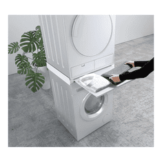 Maclean Spojni element za perilicu/sušilicu rublja s izvlačnom policom MC-890