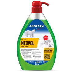 Sanitec Neopol Piatti gel sredstvo za za ručno pranje, limun, 1 L, s push doziranjem