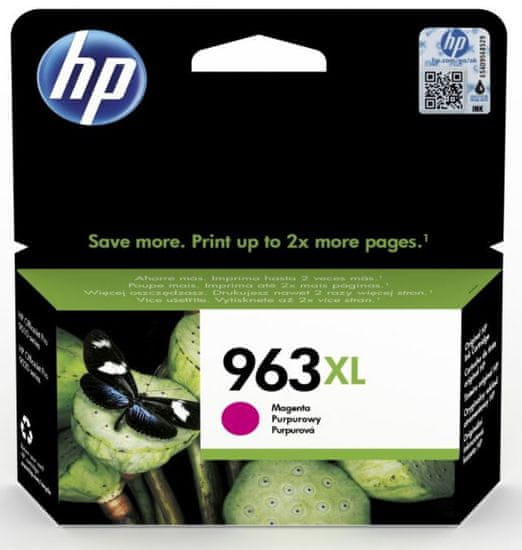 HP 963XL patrona, instant ink, magenta, 1600 stranica