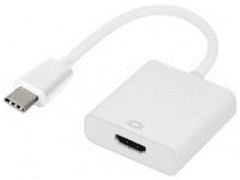E-green konverter iz USB-C (M) na HDMI (F), bijela