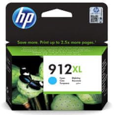 HP tinta 912XL, instant ink, cyan (3YL81AE)