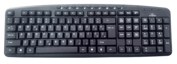 Esperanza Žičana tipkovnica Esperanza Fresno, Black, Velika Britanija