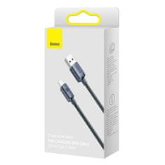 BASEUS Crystal Shine kabel USB / USB-C 5A 100W 1.2m, crno