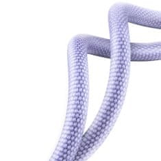 BASEUS Crystal Shine kabel USB / USB-C 5A 100W 1.2m, ljubičasta
