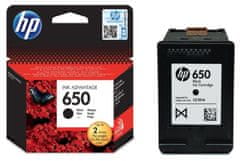 HP tinta CZ101AE #650, instant ink, 360 stranica