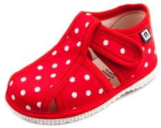 RAK papuče za djevojčice, crvena, 21 (100015 ČB)