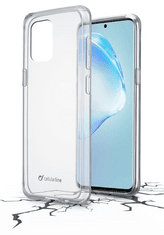 CellularLine Clear Strong maskica za Samsung Galaxy S22 Plus, silikonska, prozirna (CLEARDUOGALS22PLT)