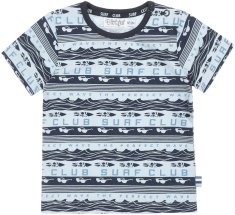 Dirkje Surf Club majica s uzorkom za dječake, 86, plava (XD0225A)